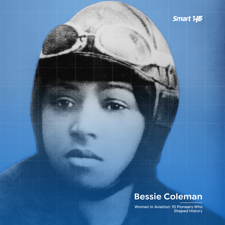 Women in aviation | Bessie Coleman first African American and Native American pilot
