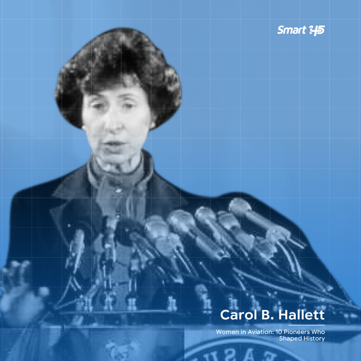 Women in aviation | Carol B. Hallett became the first woman to serve as FAA Administrator, leading the agency from 1981 to 1985