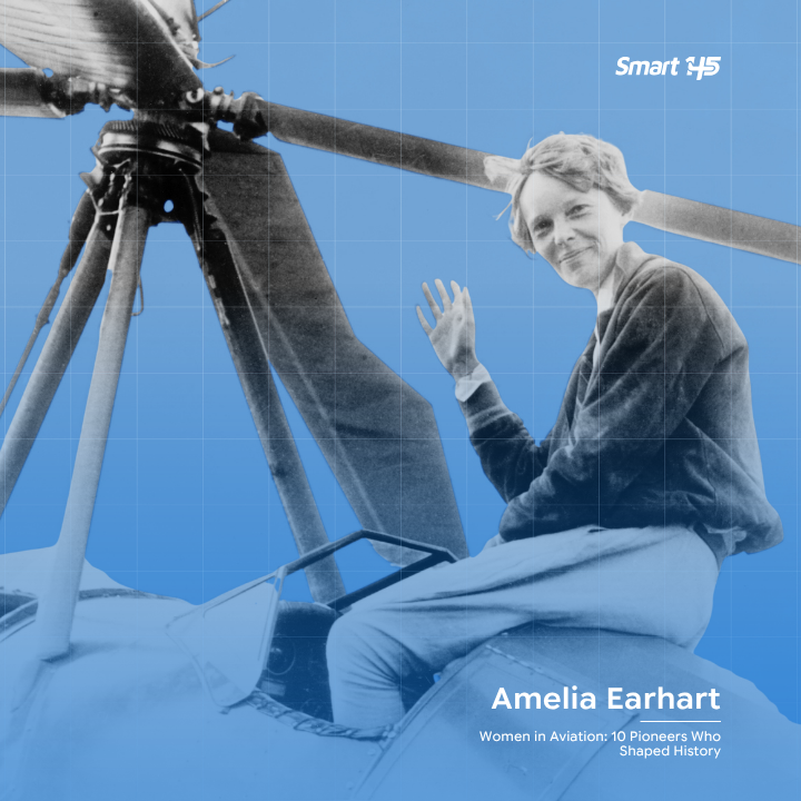 Women in aviation | Amelia Earhart the first woman to fly solo across the Atlantic Ocean