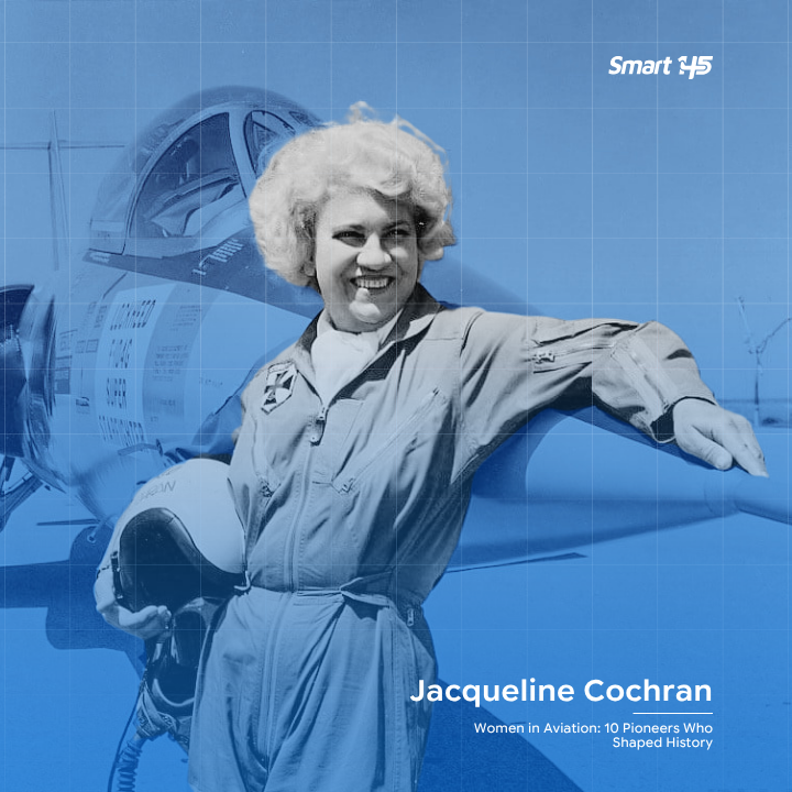 Women in aviation | Jacqueline Cochran the first woman to break the sound barrier in 1953
